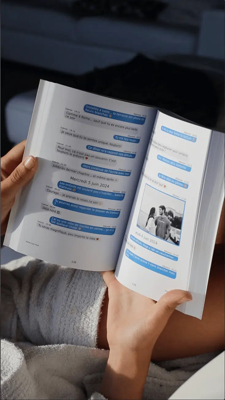 Open conversation book
