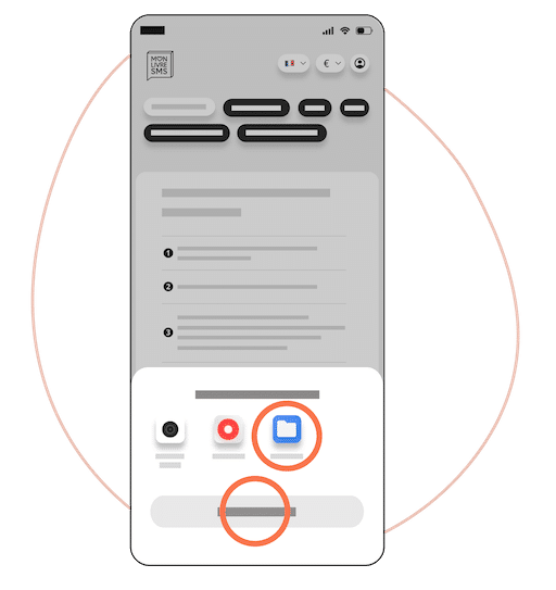 Upload messenger ZIP