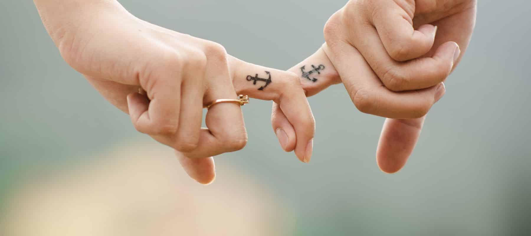 Gift card for a couple's tattoo