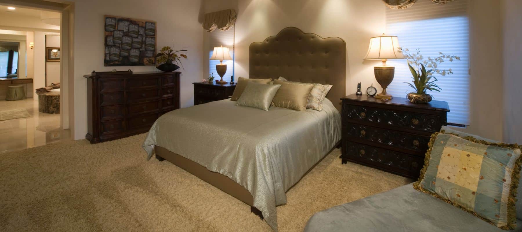 Satin bedding set