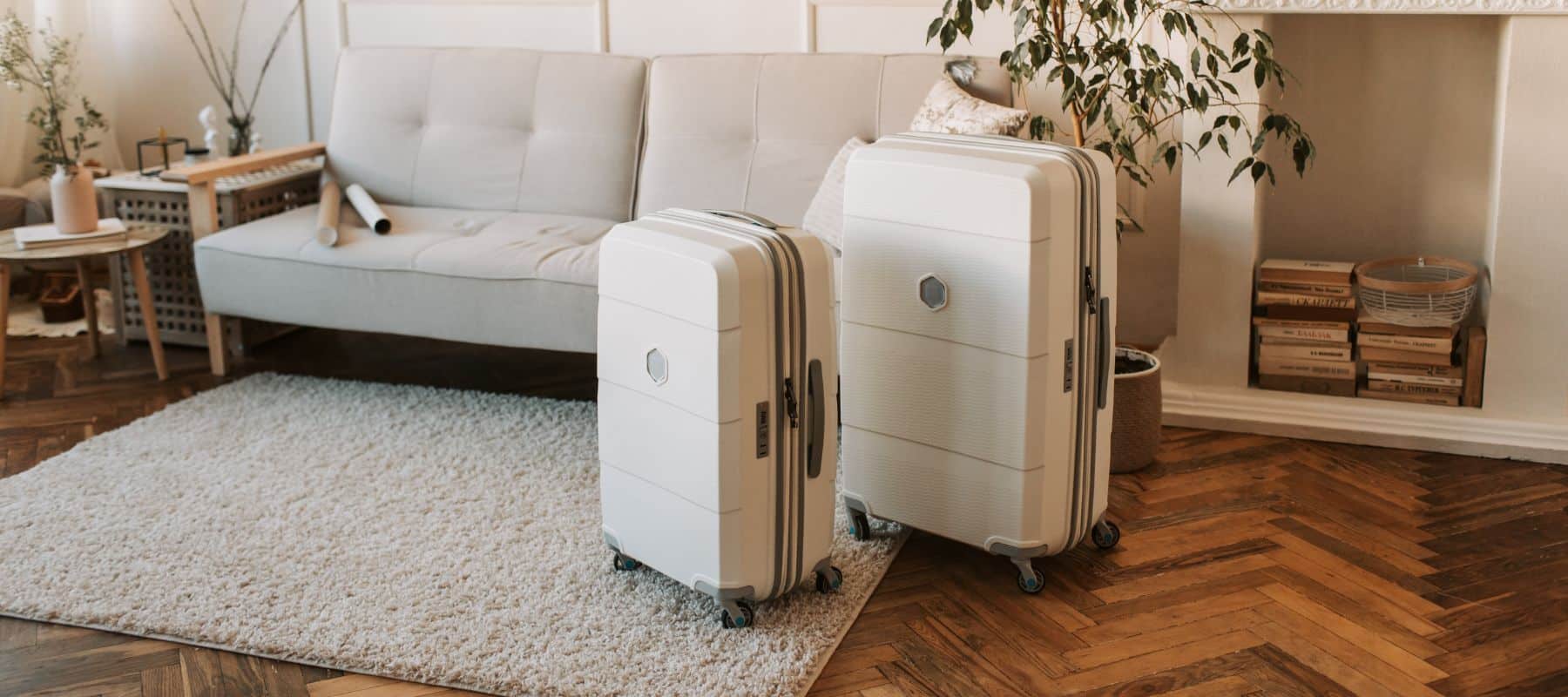 A quality luggage set for couples who love to travel