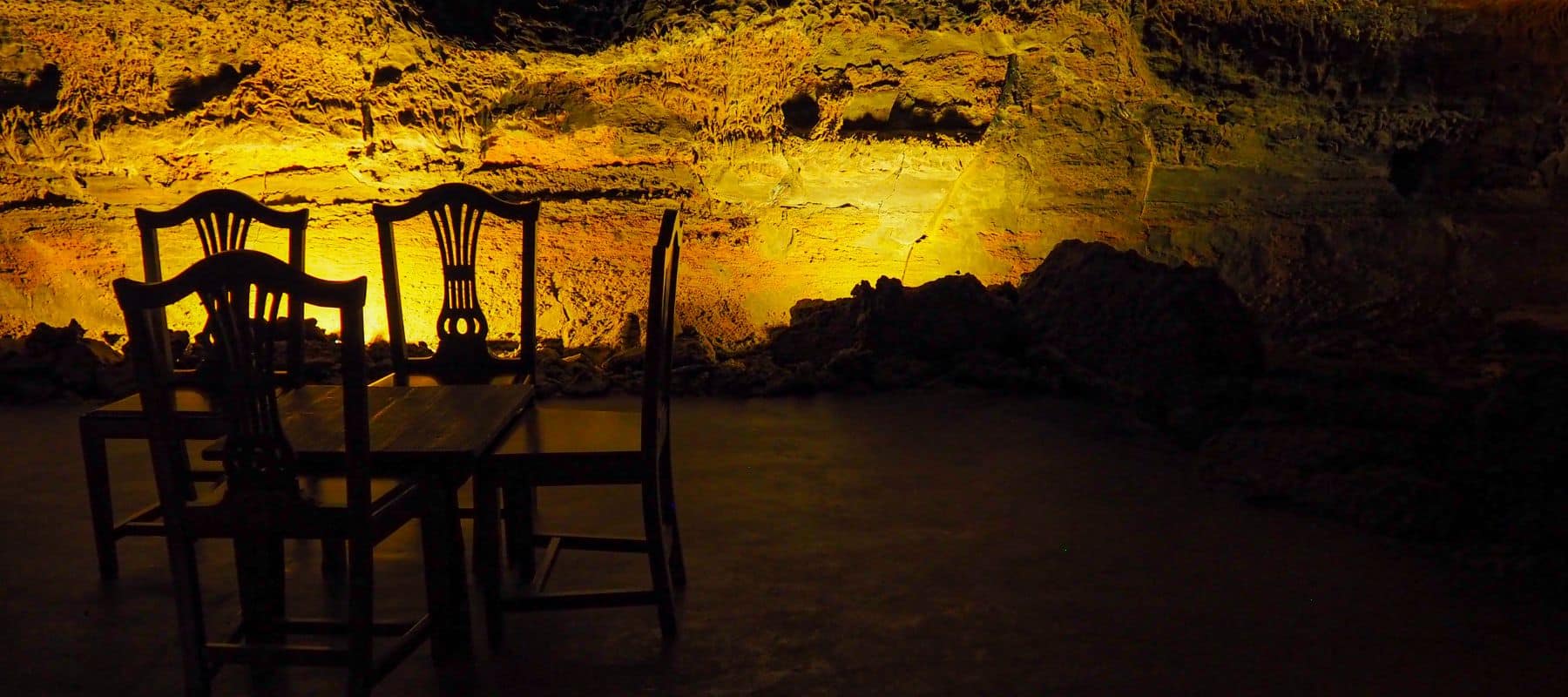 A gift card for a dining experience in the dark