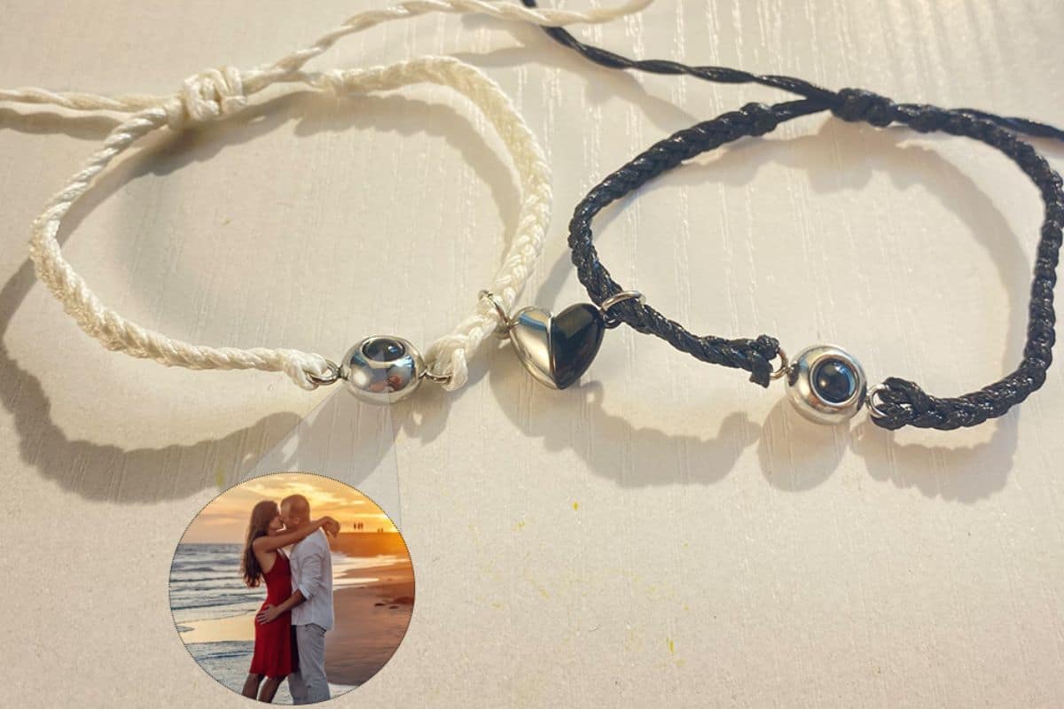 Bracelet avec photo personnalisée