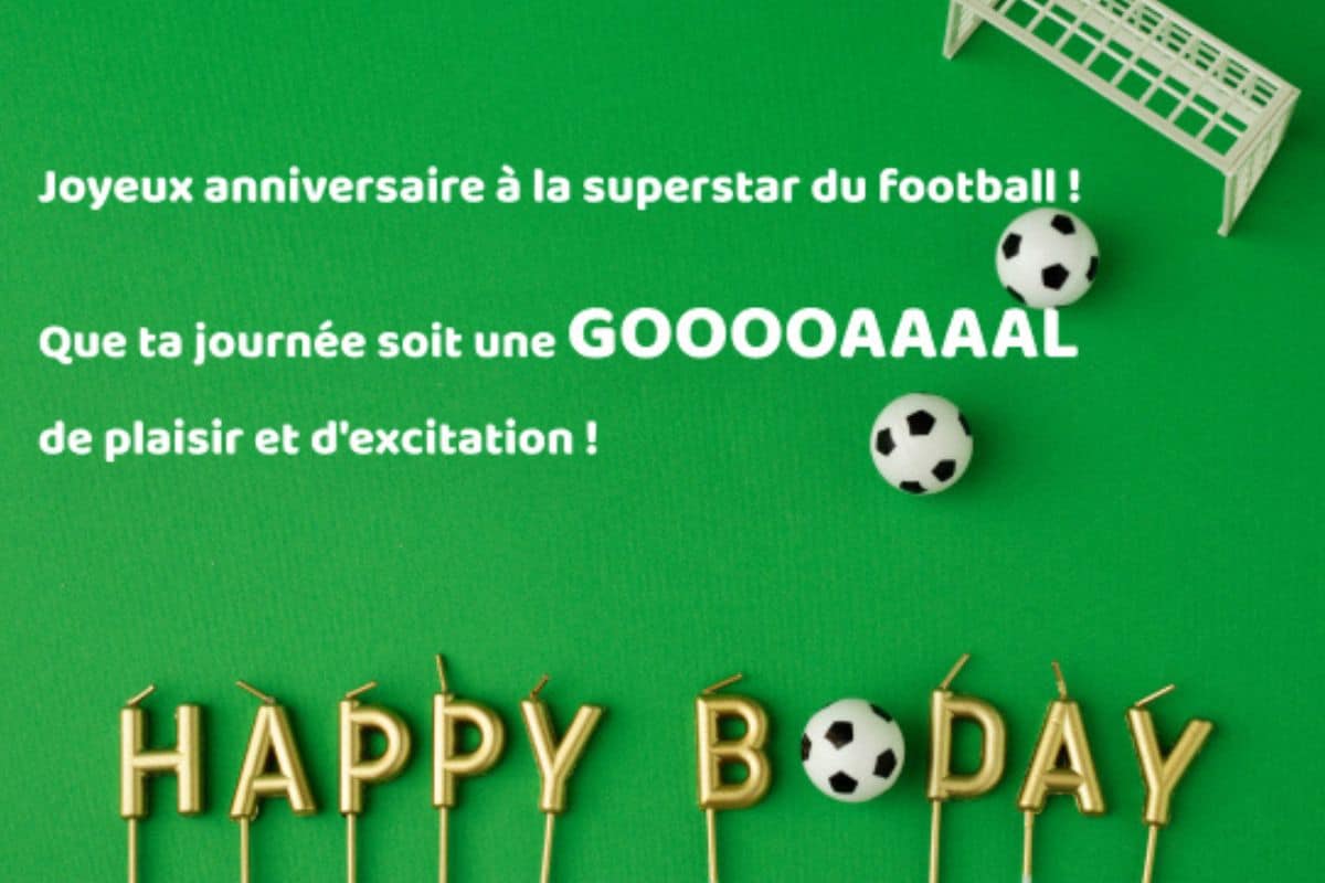 Cartes pour un fan de foot