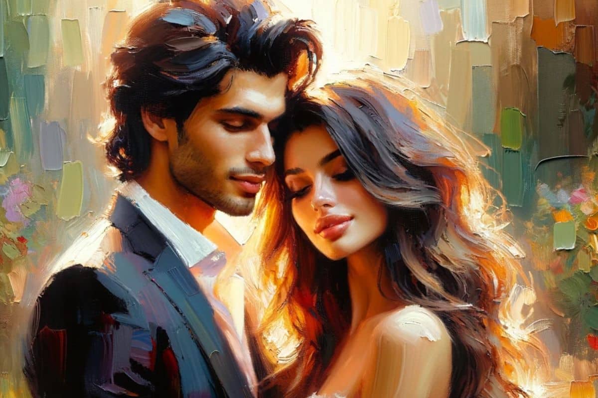Un portrait de couple personnalisé dessiné par un artiste